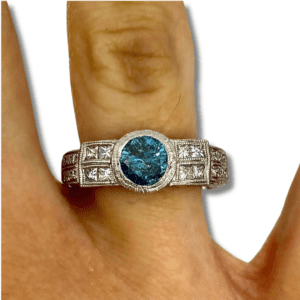 BLUE DIAMOND RING
