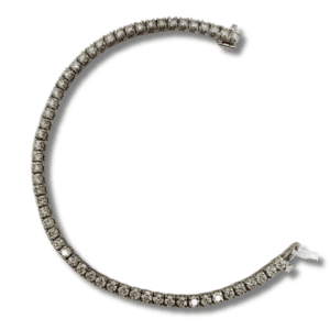 Diamond Tennis Bracelet- White Gold