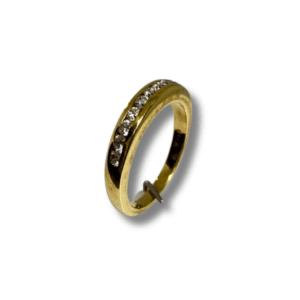 Estate 18k Yellow Gold Diamond Ring