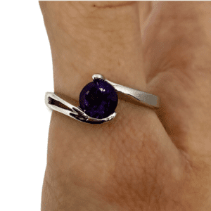Free-form Amethyst Ring