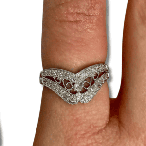 Freeform Diamond Ring