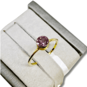 Round Spinel Ring