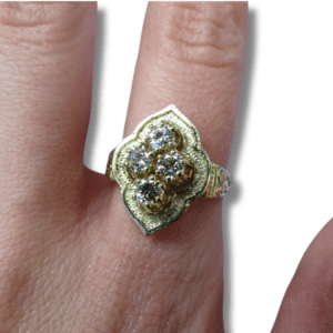 14k Yellow Gold Fashion Ring